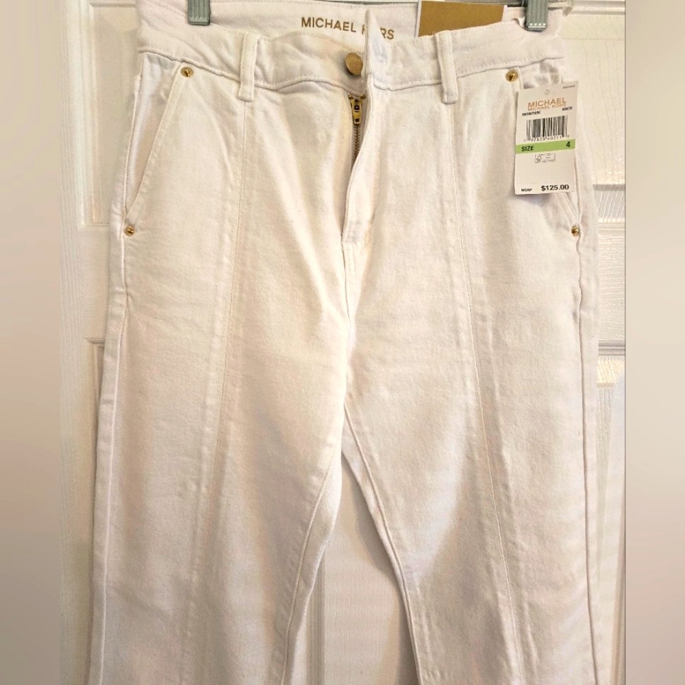 Michael Kors White Women's Jeans